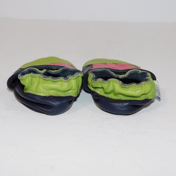 Robeez Girls 0-6 Months Soft Sole Tulip Shoe - Picture 4 of 5